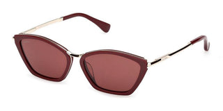 Max Mara MM0162 unisex Red Cat Eye Sunglasses
