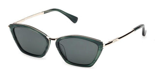 Max Mara MM0162 unisex Green Cat Eye Sunglasses