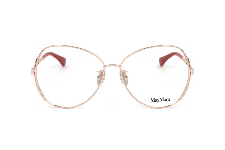 Max Mara Mm5001-h Women Rose Gold Oversize Eyeglasses  display picture 2