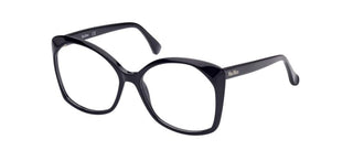 Max Mara MM5029 unisex Black Geometric Eyeglasses