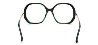 Max Mara Mm5138 Women Green Geometric Eyeglasses