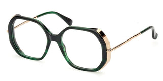 Max Mara Mm5138 Women Green Geometric Eyeglasses