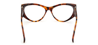 Max Mara Mm5174 Unisex Havana Cat Eye Eyeglasses