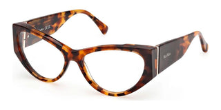 Max Mara Mm5174 Unisex Havana Cat Eye Eyeglasses