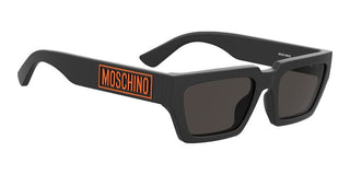 Moschino Mos166/s Men Black Rectangle Sunglasses