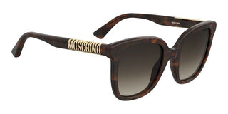 Moschino Mos178/s Women Havana Squared Sunglasses