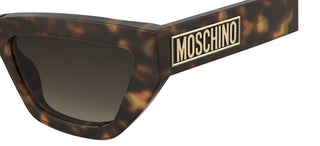 Moschino Mos182/s Women Havana Cat Eye Sunglasses