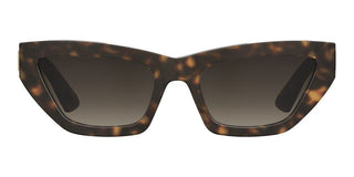 Moschino Mos182/s Women Havana Cat Eye Sunglasses