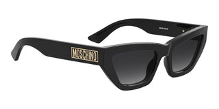 Moschino Mos182/s Women Black Cat Eye Sunglasses