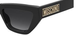 Moschino Mos182/s Women Black Cat Eye Sunglasses