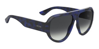 Moschino Mos183/s Men Blue Squared Sunglasses
