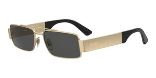 Moschino Mos184/s Unisex Rose Gold Rectangle Sunglasses