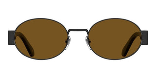 Moschino Mos185/s Unisex Black Oval Sunglasses