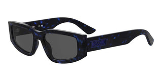 Moschino Mos186/s Men Blue Cat Eye Sunglasses