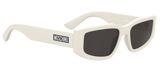 Moschino Mos186/s Men White Cat Eye Sunglasses