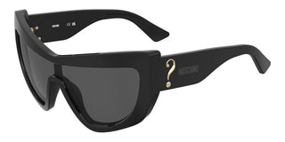 Moschino Mos188/s Women Black Shield Sunglasses