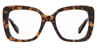 Moschino Mos658 Women Havana Butterfly Eyeglasses