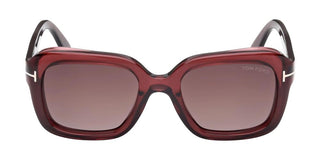 Tom Ford NATALIA-02 FT1283 unisex Red Squared Sunglasses