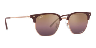 Ray-Ban NEW CLUBMASTER RB 4416 unisex Brown Squared Sunglasses