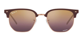 Ray-Ban NEW CLUBMASTER RB 4416 unisex Brown Squared Sunglasses