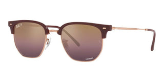 Ray-Ban NEW CLUBMASTER RB 4416 unisex Brown Squared Sunglasses