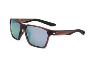 Nike NIKE MAVERICK S E DJ0789 unisex Brown Geometric Sunglasses