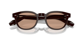 Oliver Peoples N.01 OV 5528U unisex Brown Round Eyeglasses