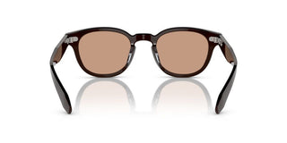 Oliver Peoples N.01 OV 5528U unisex Brown Round Eyeglasses