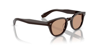 Oliver Peoples N.01 OV 5528U unisex Brown Round Eyeglasses