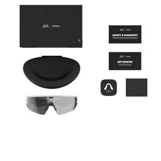 Oakley OAKLEY META OW 8001 VANGUARD unisex White Shield Sunglasses