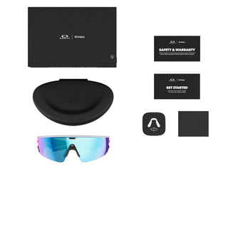 Oakley OAKLEY META OW 8001 VANGUARD unisex White Shield Sunglasses
