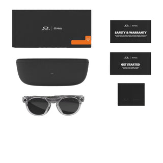 Oakley OAKLEY META OW 8002 HSTN unisex Transparent Pantos Sunglasses