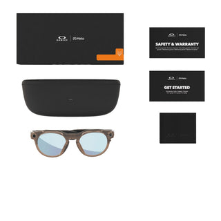 Oakley OAKLEY META OW 8002 HSTN unisex Brown Pantos Sunglasses