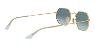 Ray-Ban OCTAGONAL RB 3556N unisex Gold Geometric Sunglasses