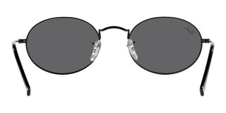 Ray-Ban OVAL RB 3547 unisex Black Round Sunglasses