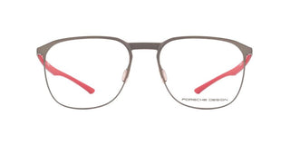 Porsche Design P8771 Unisex Grey Squared Eyeglasses