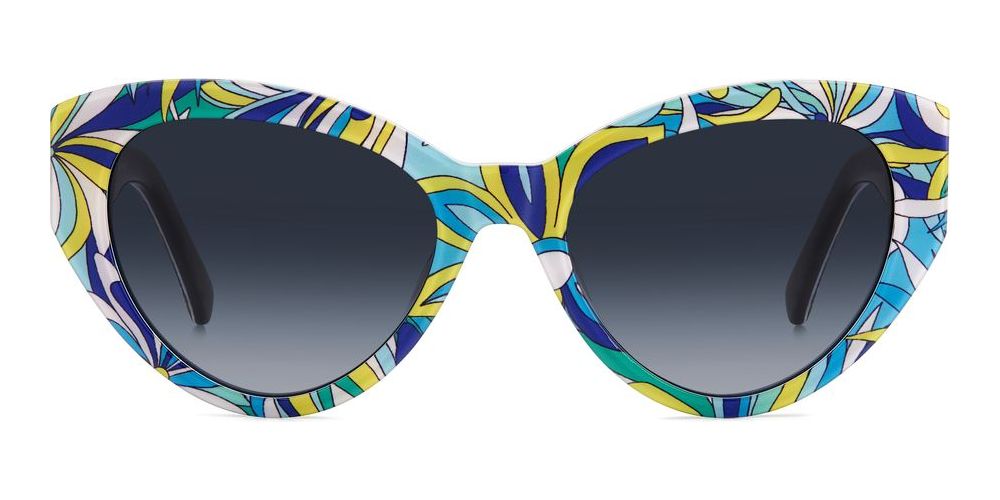 Kate Spade Paisleigh/s Women Blue Squared Sunglasses – Otticanet display picture 1