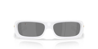 Oakley Permian Oo 9520 Unisex White Sports Sunglasses