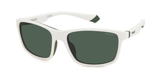 Polaroid PLD 2153/S men White Squared Sunglasses