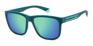 Polaroid Pld 2155/s Men Green Squared Sunglasses