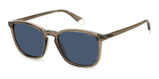 Polaroid PLD 4139/S men Brown Squared Sunglasses