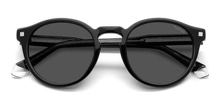 Polaroid PLD 4150/S/X men Black Round Sunglasses