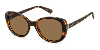 Polaroid PLD 4154/S/X women Havana Geometric Sunglasses