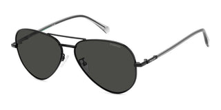 Polaroid Pld 4186/g/s/x Men Black Pilot Sunglasses