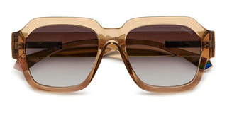 Polaroid Pld 6212/s/x Unisex Brown Oversize Sunglasses