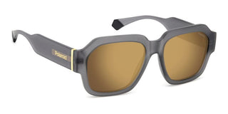 Polaroid Pld 6212/s/x Unisex Grey Oversize Sunglasses