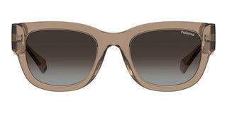 Polaroid Pld 6213/s/xn Women Brown Squared Sunglasses