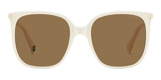 Polaroid Pld 6218/s Women White Geometric Sunglasses