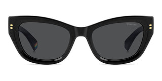 Polaroid Pld 6237/s/x Women Black Cat Eye Sunglasses