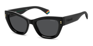 Polaroid Pld 6237/s/x Women Black Cat Eye Sunglasses
